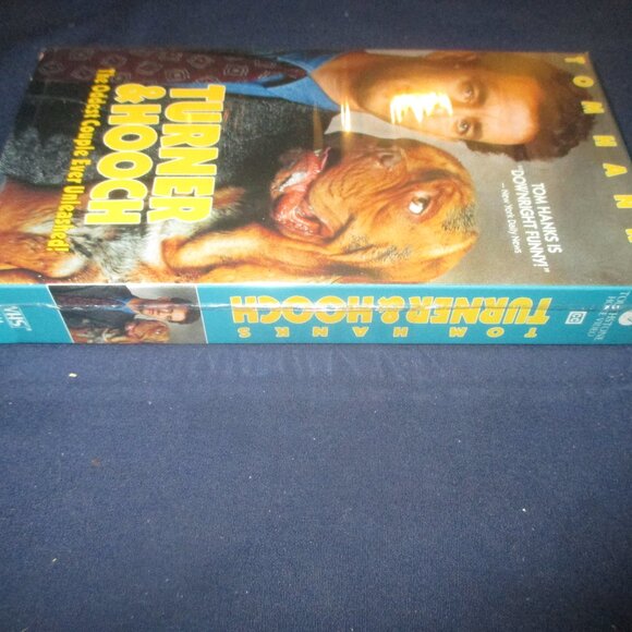 Turner and Hooch (VHS, 1996) Vintage Classic! Tom Hanks - Picture 7 of 8